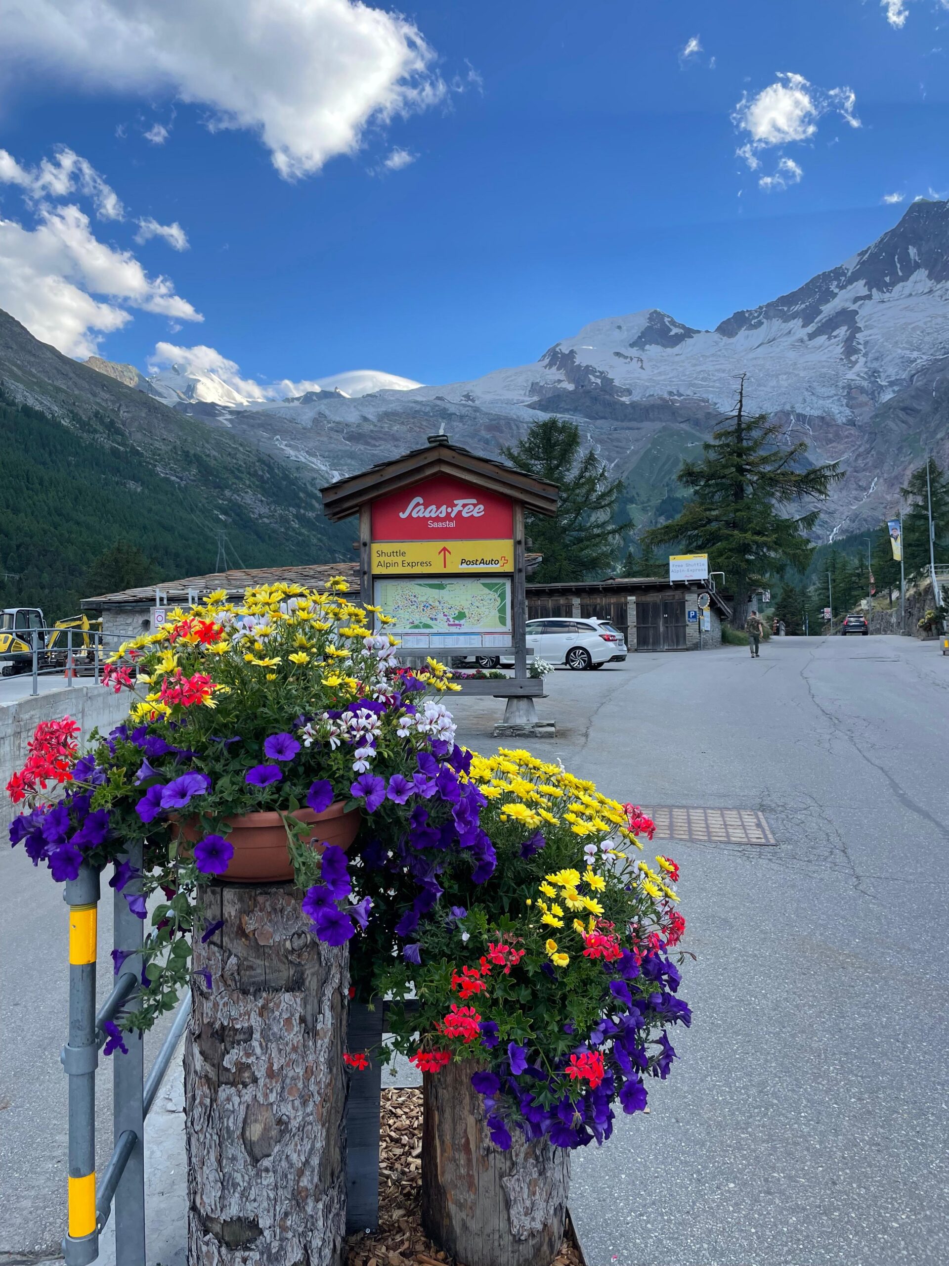 hiking switzerland in july